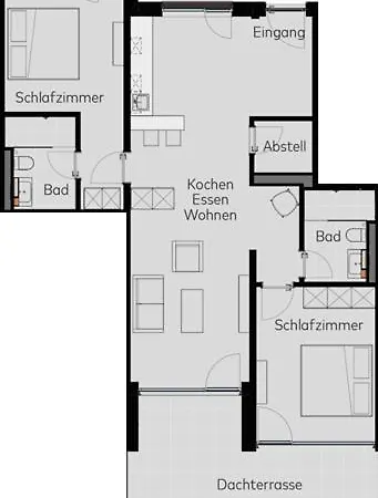 Boardinghouse Air Tech Campus - Digitale Rezeption - Self Check In & Self Check Out Aparthotel Wessling